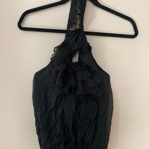 Black Halter Top for Sale